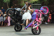 Stuntrider Hochzeit