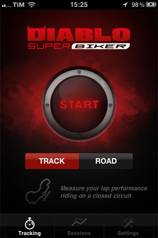 Pirelli Diablo Super Biker App für iPhone