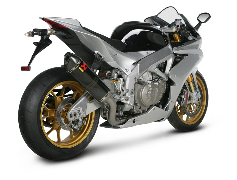 Akrapovic Aprilia RSV4 2009 Anlage