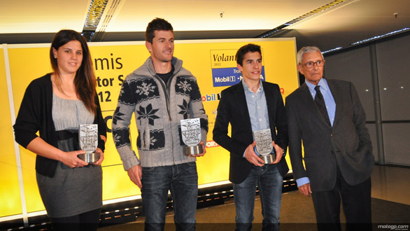 2012 Marc Marquez erhällt RCC Award in Barcelona