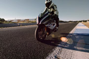 BMW HP4 Race Stoppie