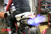 Ducati 848 EVO Termignoni SlipOn Fire