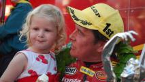 John McGuinness mit Tochter Maisie