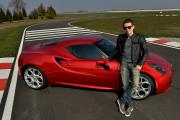 Jorge Lorenzo vor Alfa Romeo Giulietta