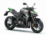 Kawasaki Z1000 in schwarz grün
