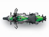 Kawasaki Z1000 von oben