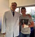 Marc Marquez mit Dr. Xavier Mir