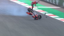 Michele Pirror Crash Mugello 2018