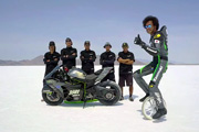 Ninja H2R mit Team 38 in Bonneville