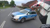 Polizei nimmt Biker die Vorfahrt