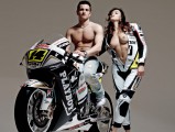 Randy mit Playmate und Honda