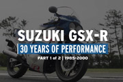Suzuki 30 Jahre GSX-R Part1
