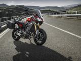 Yamaha MT-09 Tracer und Koffern