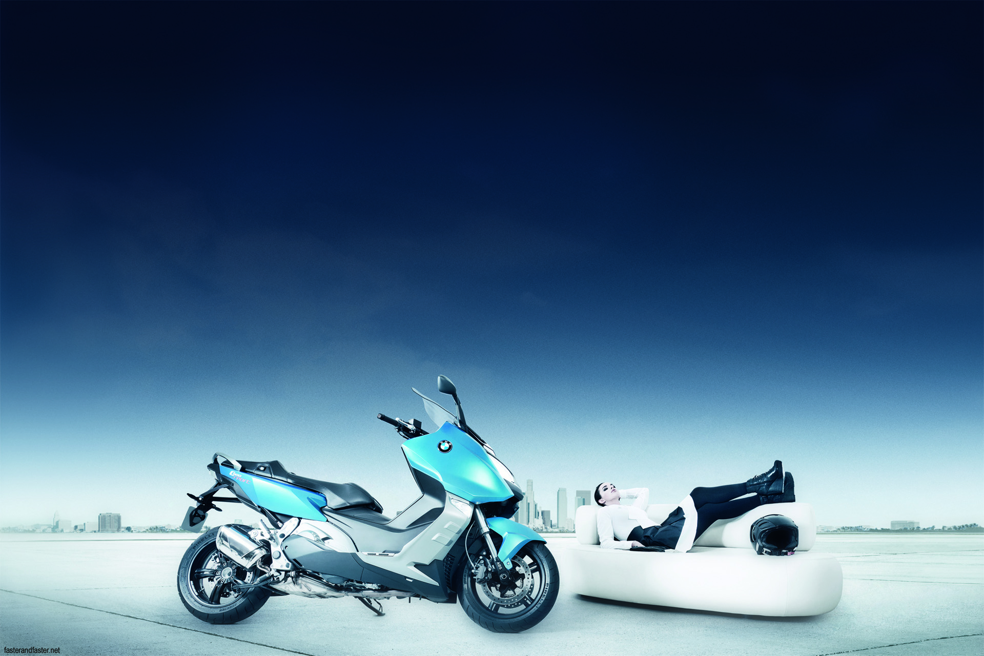 Fotoshoot BMW C600 Sport mit Markus Hofmann