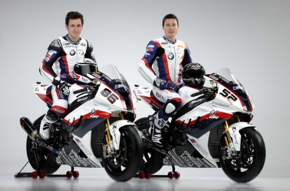 2011 BMW WSBK Italien Team - Badovini und Toseland