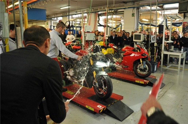 Produktionsstart der Ducati 1199 Panigale