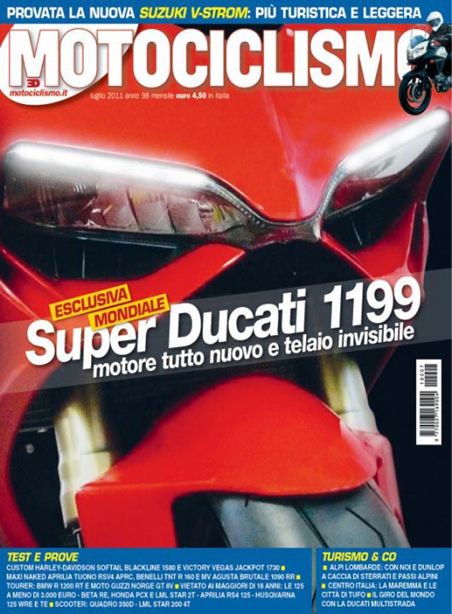 2012 Ducati Superbike 1199 Spy