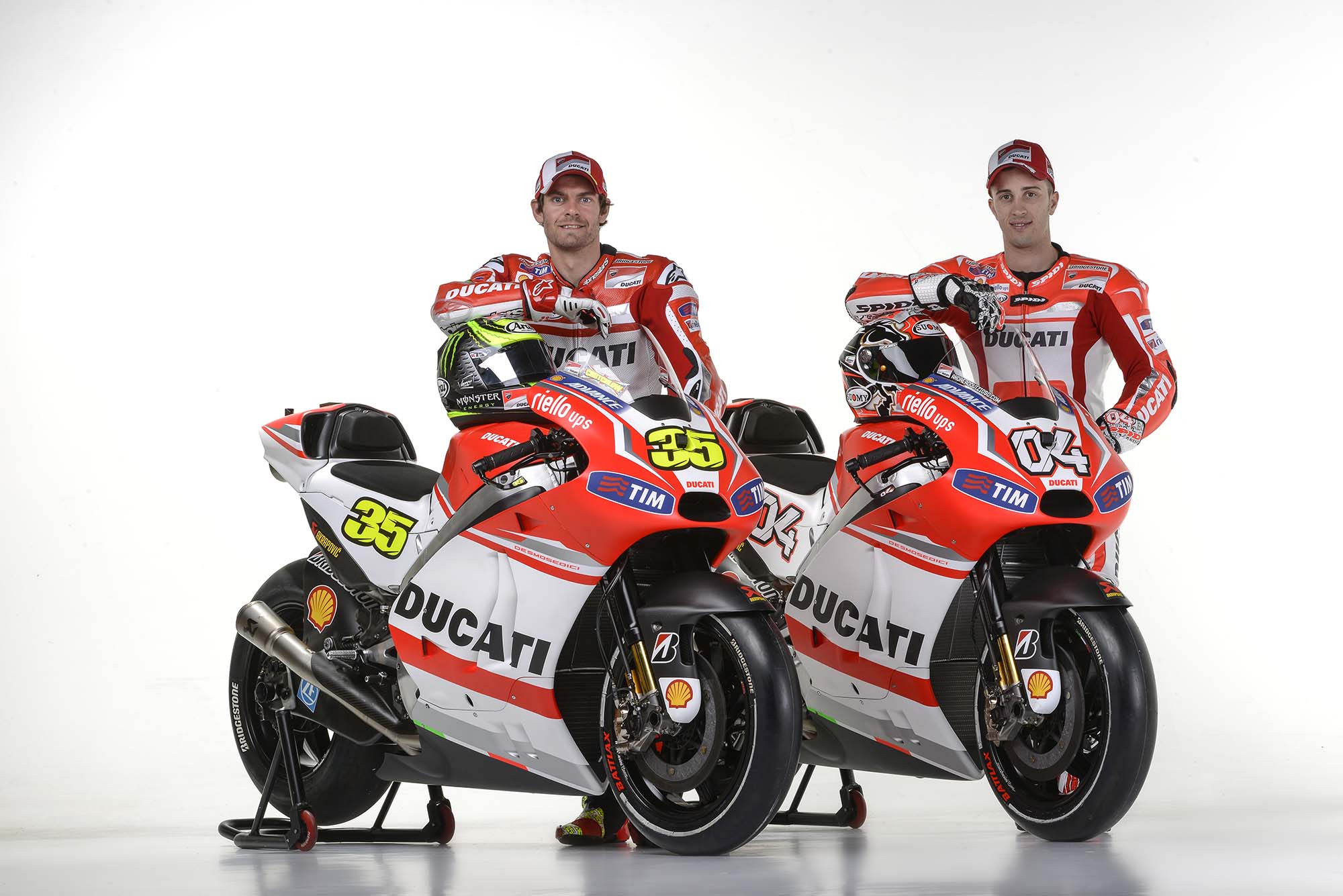 2014 Ducati Corse MotoGP Team Crutchlow und Dovizioso
