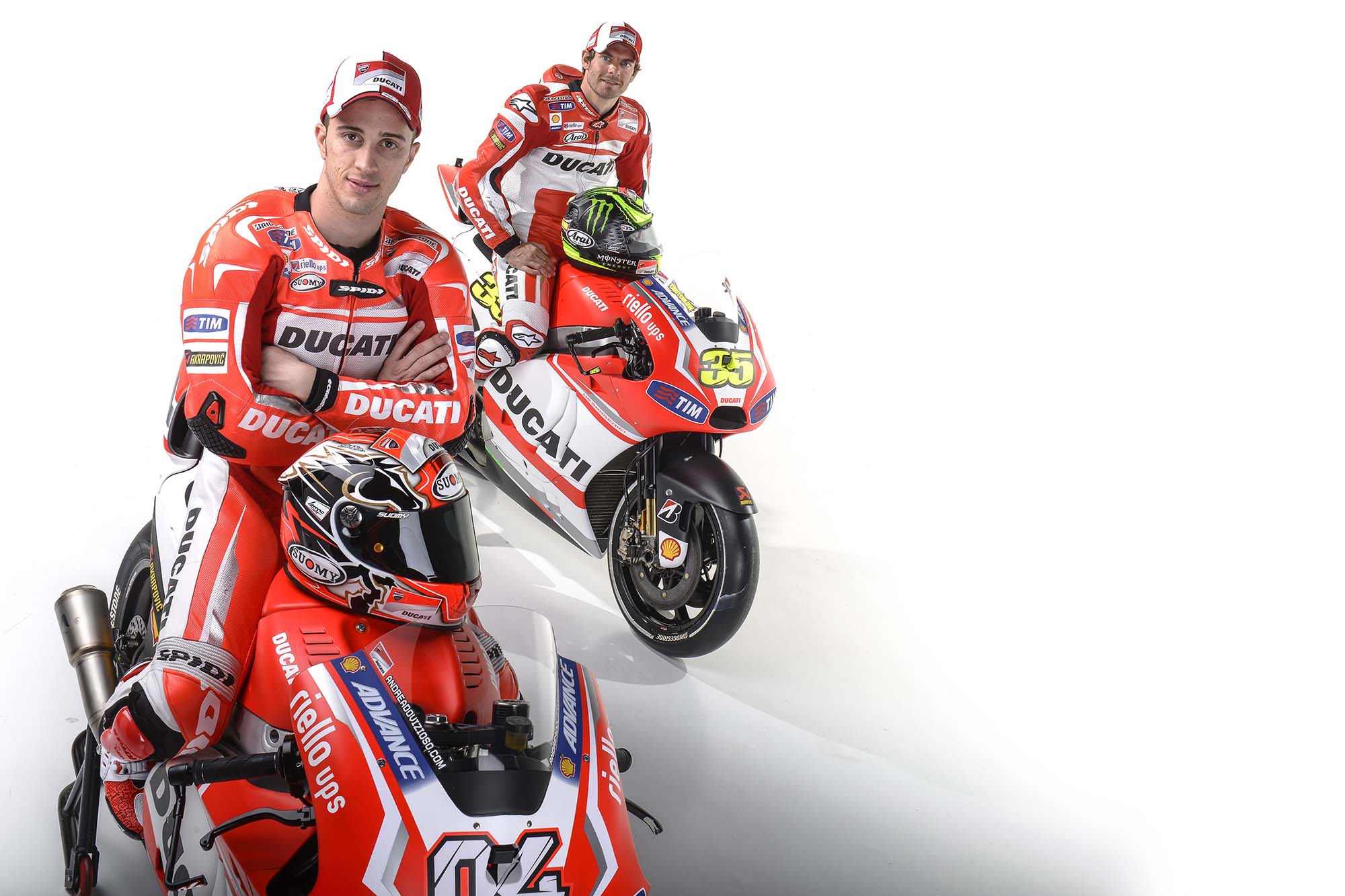 2014 Ducati Corse MotoGP Team Crutchlow und Dovizioso