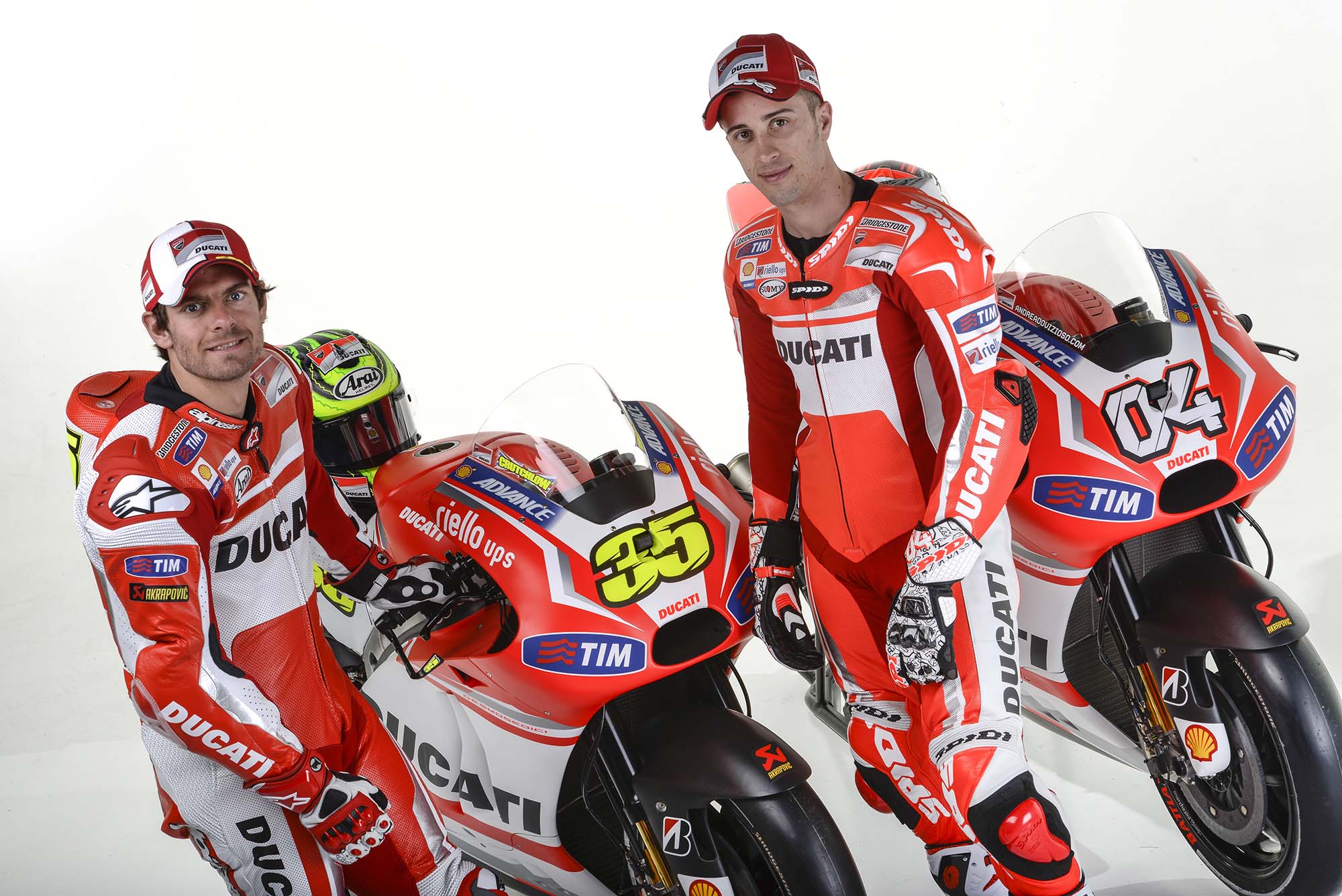 2014 Ducati Corse MotoGP Team Crutchlow und Dovizioso