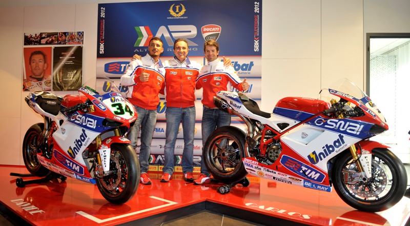 2012 WSBK Althea Ducati Team