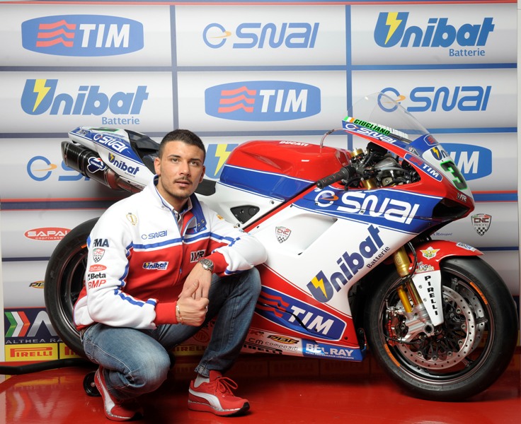 2012 WSBK Althea Ducati Team Davide Giugliano