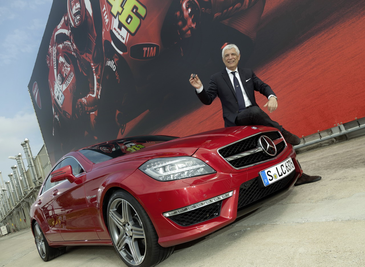 Gabriele del Torchio Ducati Chef erhält Mercedes CLS 63 AMG