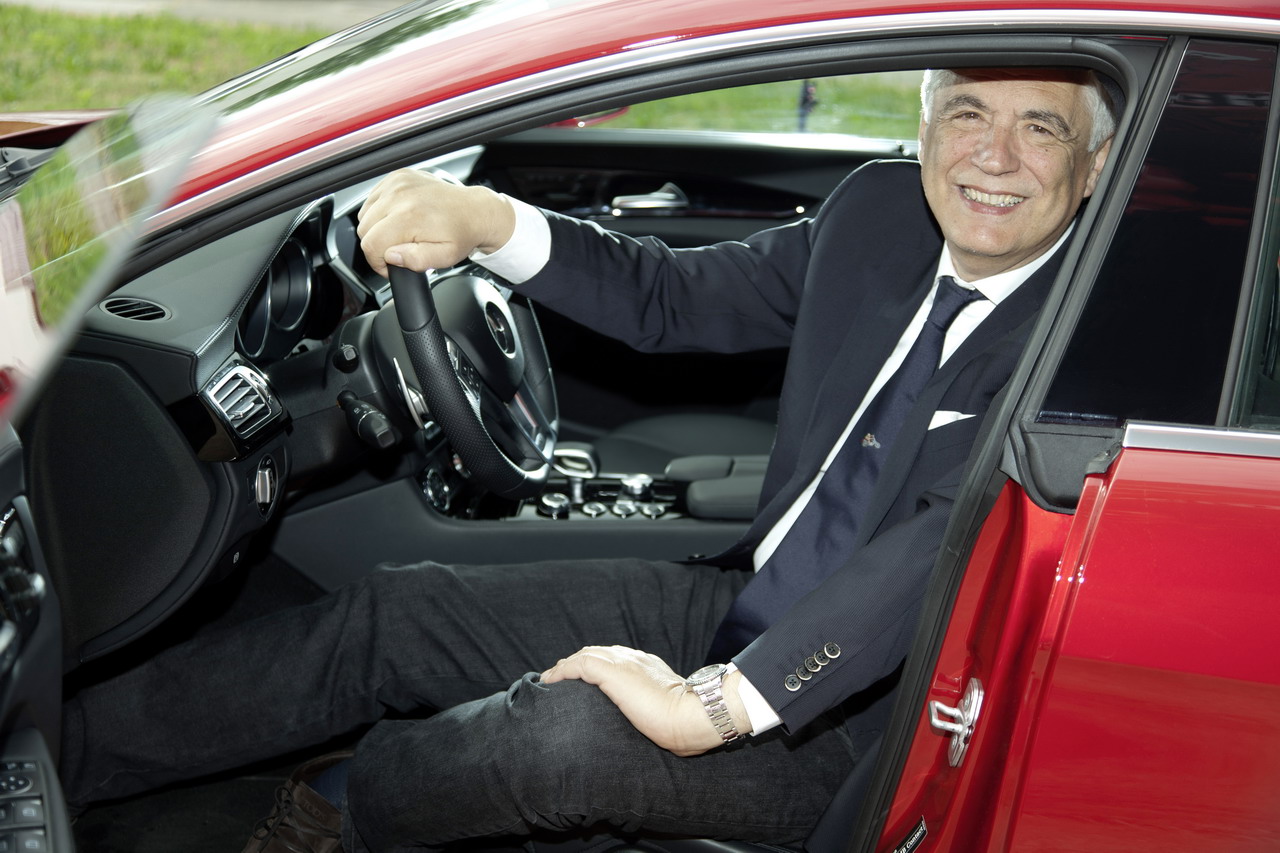 Gabriele del Torchio Ducati Chef erhält Mercedes CLS 63 AMG