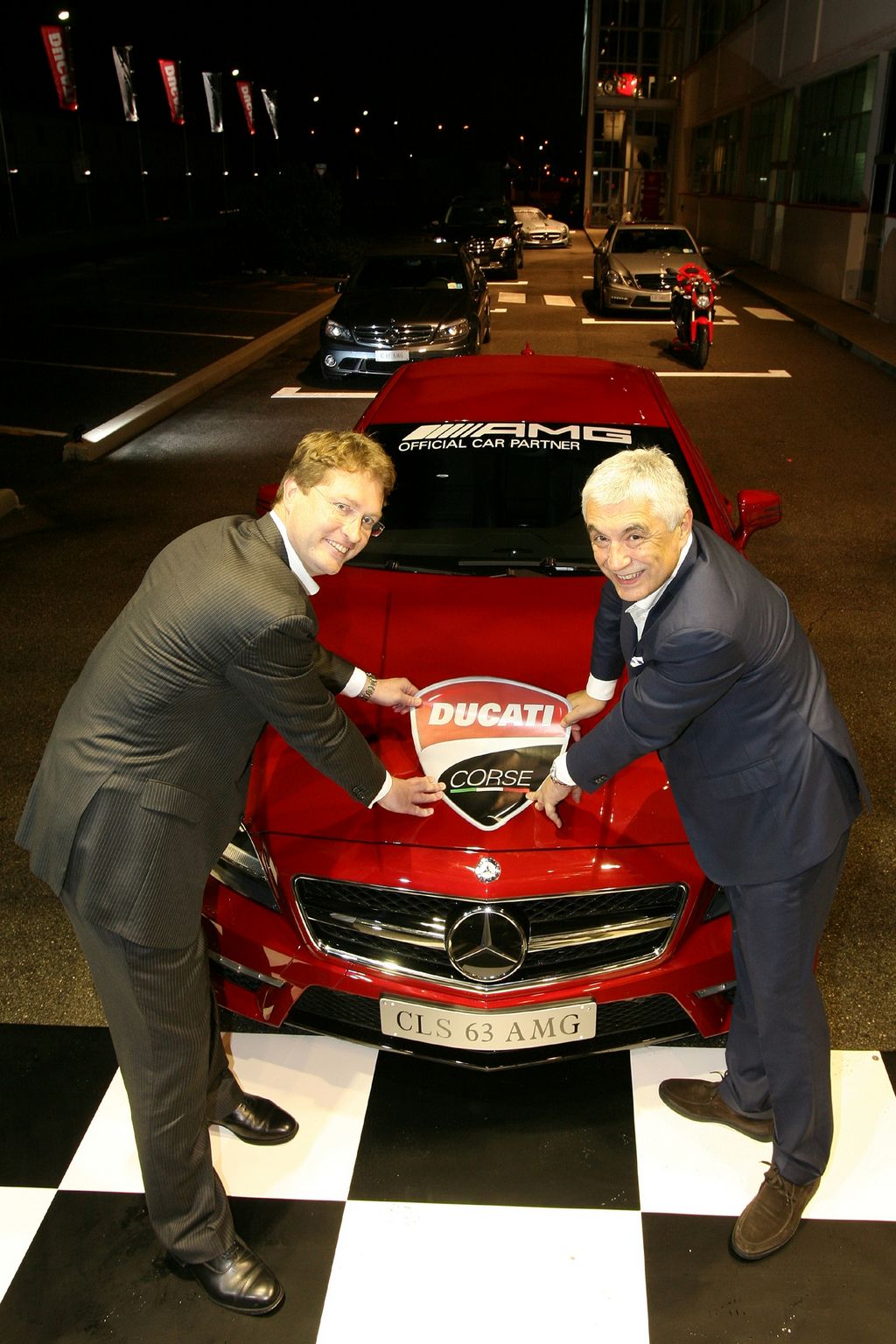 Gabriele del Torchio Ducati Chef erhält Mercedes CLS 63 AMG