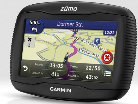 Garmin Zumo 390 ML Navigation für Motorradfahrer