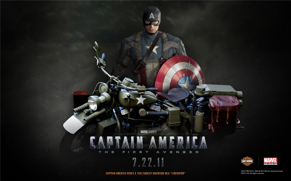 Captain America Harley