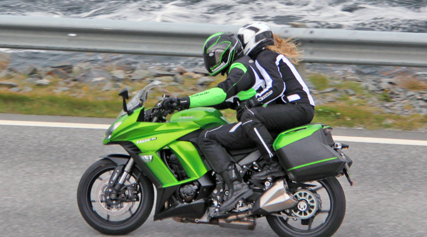 Kawasaki Z1000SX Spy in Norwegen