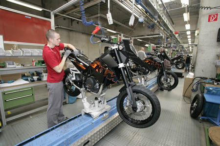 2005 KTM Produktionsstraße