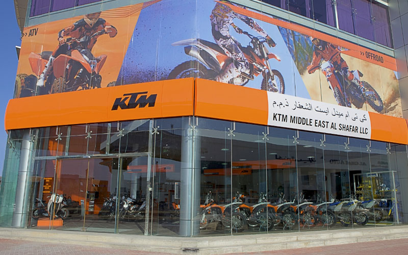 2011 KTM Store in Dubai eröffnet