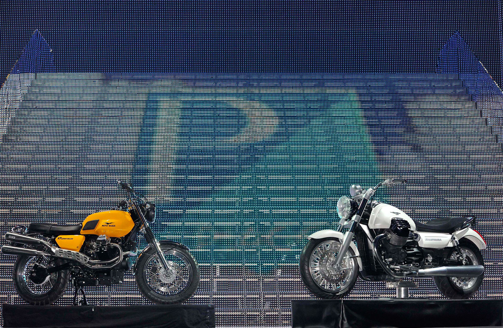 2012 Moto Guzzi Scrambler V7 und California