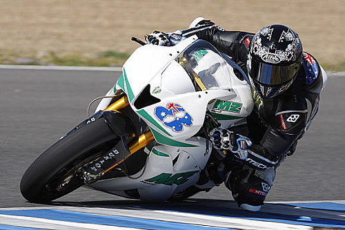 Moto2 Anthony West auf MZ