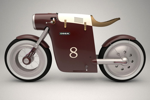 E-Ossa Scooter Monocasco