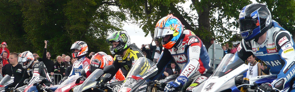 2011 Isle of Man X-Lite Man of Honour mit Doohan, Hayden, Crutchlow;Brooks und Hutchinson
