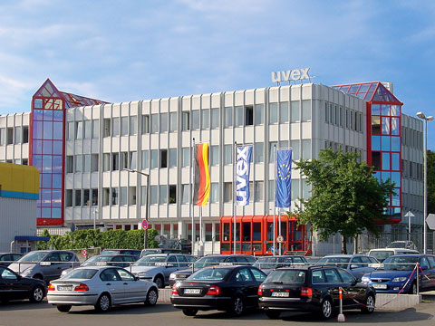 Uvex Hauptsitz in Fürth