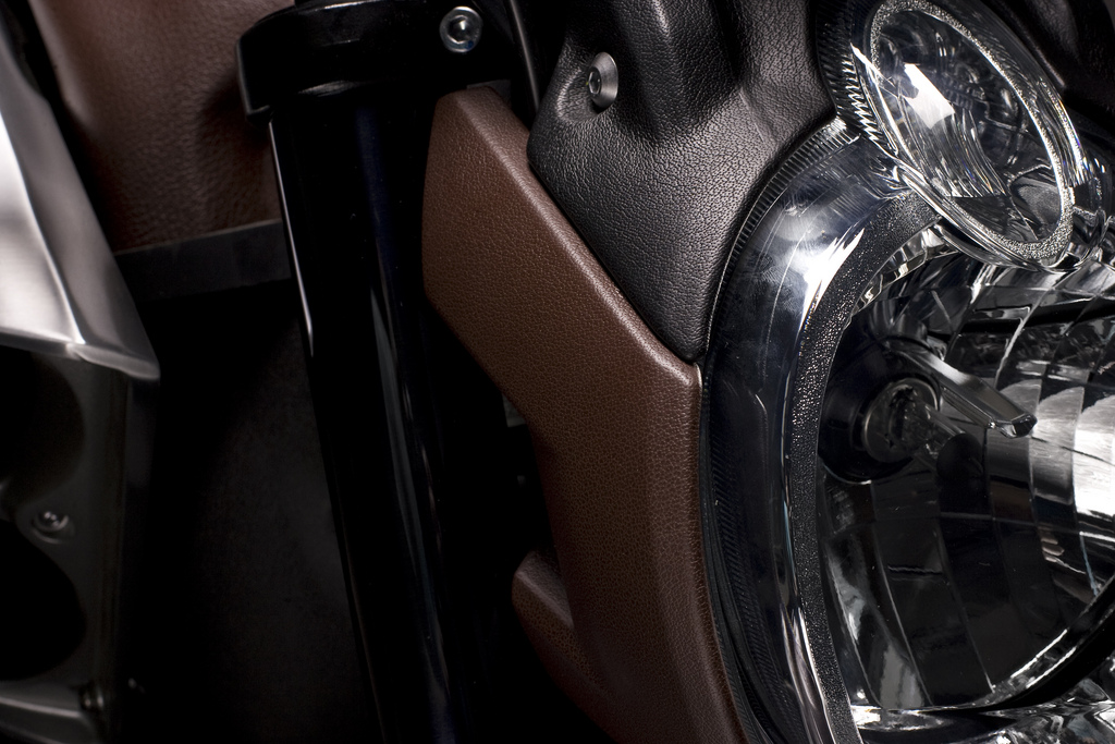 Yamaha VMax mit Lederbezug