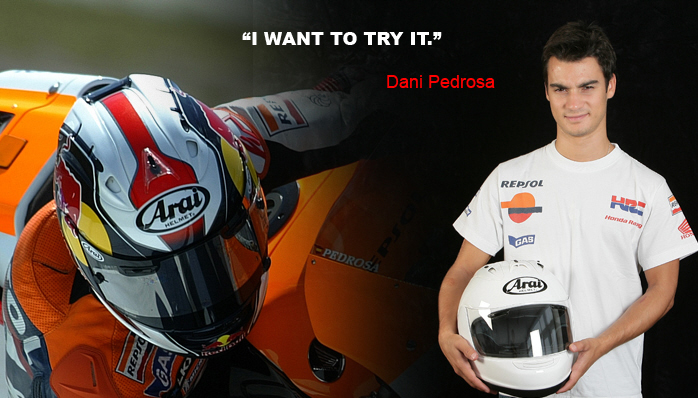 Arai RX-7 GP Dani Pedrosa