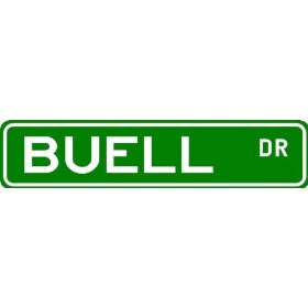 Buell Straßenschild
