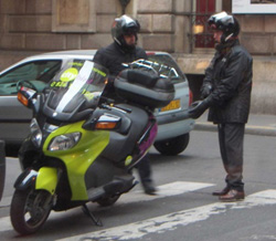 Citybird - französische Roller Taxen