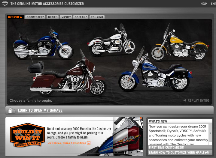 Harley Davidson Customizer