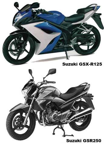 Suzuki GSX-R125 und GSR250