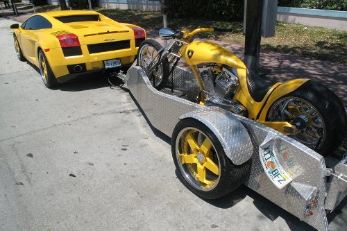 Lamborghini Gallardo Trailer Chopper
