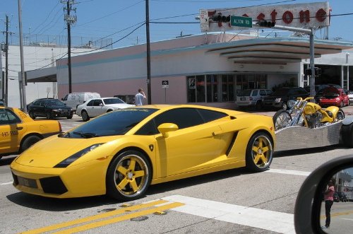 Lamborghini Gallardo Trailer Chopper