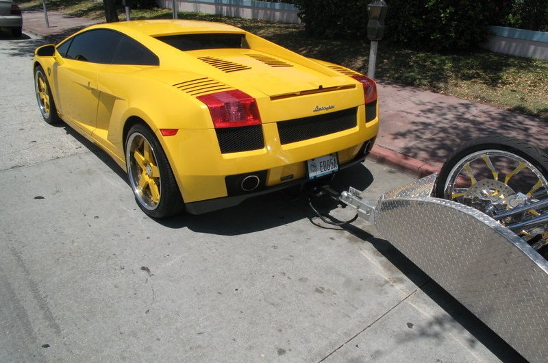Lamborghini Gallardo Trailer Chopper
