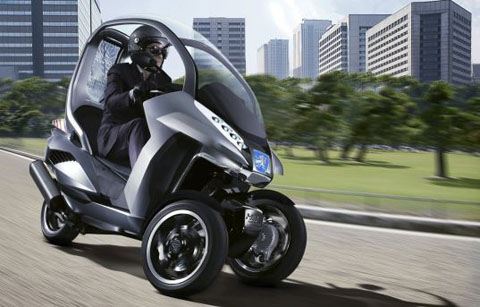 Peugeot Hybrid Scooter - Hymotion