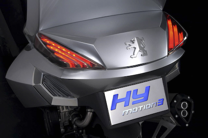 Peugeot Hybrid Scooter - Hymotion